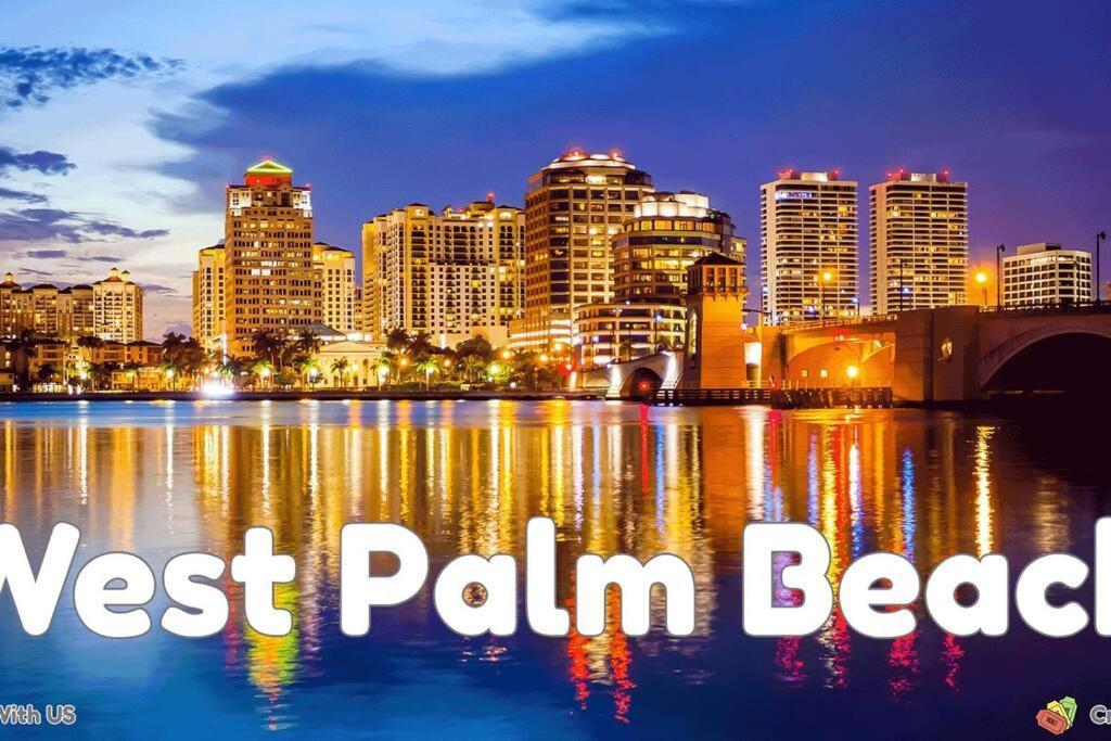 Luxe & Cozy 3Beds,2Rooms,Ev Gym Near Beaches&Downtown Wpb West Palm Beach Bagian luar foto